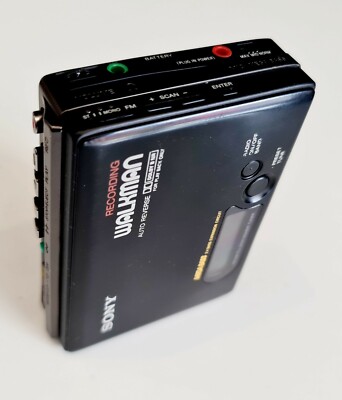 SONY RADIO CASSETTE PLAYER 未検査 Vintage Sony Walkman WM-FX251 Stereo Cassette Tape Player AM