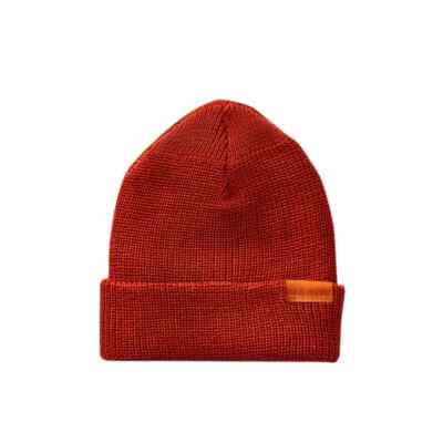 Red Wing Shoes Merino Wool Knit Cap Rust Beanie Mütze One Size 97498 Neu Mit Etikett
