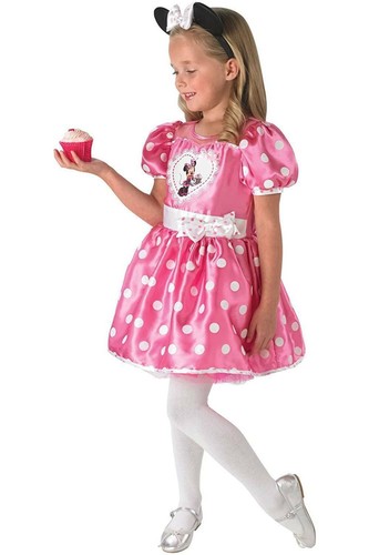 Rubie's Costume Disney Minnie Rosa Bambina Carnevale 888830 | eBay