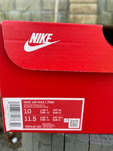Nike Air Max 1 Premium Air Max Day - Progetto 2022 taglia 10 DR0448-100 - Foto 8 di 8