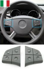8 Pulsanti Tasti Multifunzione Volante per MERCEDES CLASSE B W245 ML W164 Grigi