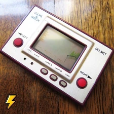 NINTENDO Helmet Game and Watch (CN-07) in OK Condition