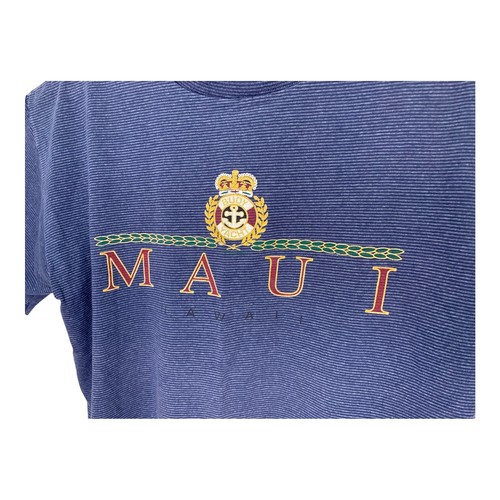 Vintage 90s Single Stitch Maui Hawaii T Shirt Large Miller Made in USA - Picture 4 of 11