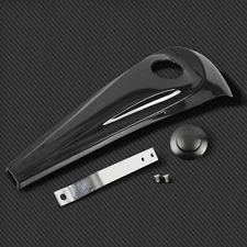Smooth Dash Fuel Console Gas Tank Cap Cover For Harley Electra Road Glide 08-23