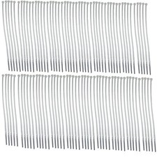 White Nylon Cable Ties Zip Lock Ties 100 Pack Strong Plastic Heavy Duty