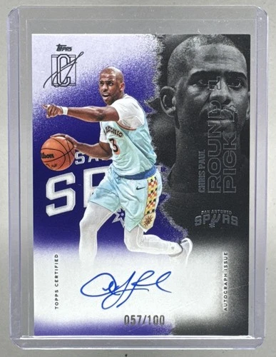 2025 Topps Signature Chris Paul Purple (RAW)