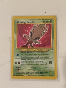 ポケモンカード　shining celebi 1ed 106/105 英語版　a Shining Celebi 106/105 Neo Destiny Unlimited Holofoil Secret Rare