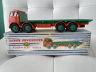 Vintage 1956 Dinky Supertoys 902 Foden Flat Truck in original box