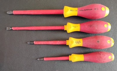 Wiha Soft Finish Insulated Screwdriver Lot