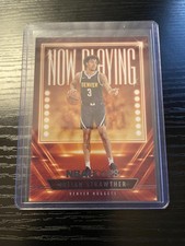 2023-24 Hoops #22 Julian Strawther Now Playing