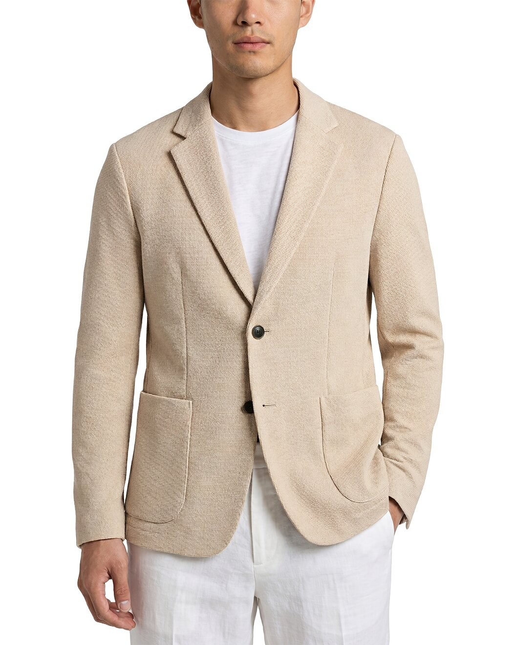 THEORY Sport Coat Warm Sand Wool Grid Check Regular Fit Blazer 44 R EU 54 59990₽