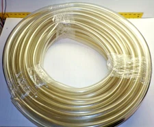 Newage Industries Clearflo 100' Clear PVC Tubing  1" ID 1.25" OD  1104152-100