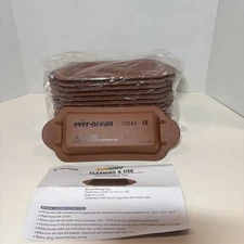 Ever Ocean Silicone Loaf Pan Subway Heating Tray Lot of 12 Soap Baking Bread -A2