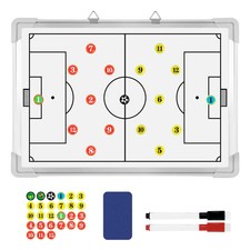 Highrazon Soccer Dry Erase Coaches Clipboard Large Soccer Lineup Coaching
