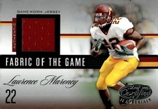 2006 Leaf Certified Materials #FOTG-13 Laurence Maroney Fabric of the Game #/100