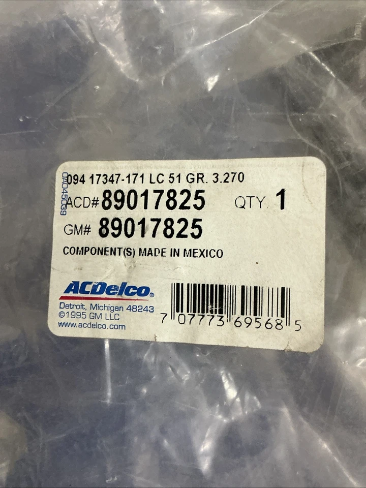 Juego de juntas de colector de admisión inferior de aluminio GM OE 89017825 3800 3,8 L 1997-08 Foto 2 de 4