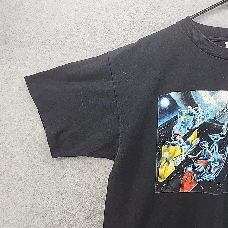 Camiseta Gráfica De Colección Años 90 Alien Workshop Skateboarding Talla XL Hells Aliens Y2k Foto 3 de 4