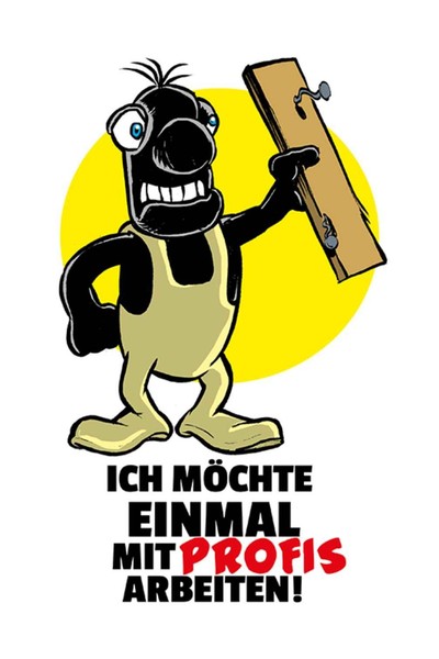 Holzschild 30X20 Cm MöChte Einmal Mit Profis Arbeiten Spruch Zitat Deko Geschenk-image