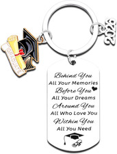 2026 Graduation Gifts for Him Her - Class of 2026 Graduation Keychain, Keychains