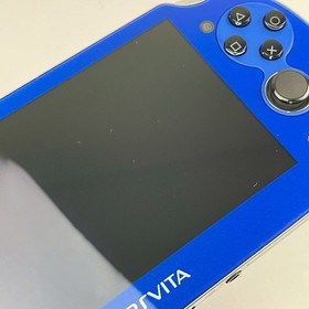PS Vita PCH-1000 Sapphire Blue Console Only S Rank Sony PlayStation 1Day Ship 45