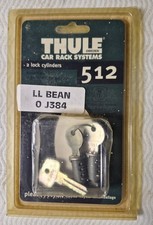 Thule Car Rack Systems No.512 2-locking Cylinders Nos 2000 Thule Car Rack Systems No.512 2-locking Cylinders Nos 2000