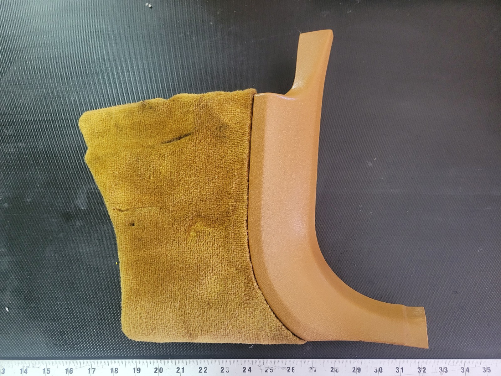 Passenger RH Front Interior Kick Panel Chrysler TC Maserati Camel Tan Brown Oem 