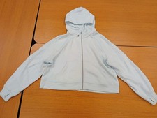 Lululemon Scuba Oversized Full Zip Hoodie Size XL/XXL Powder Blue W3EOZS