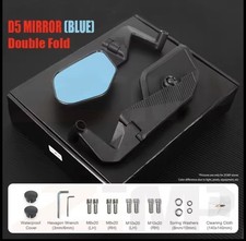 Suzuki GSX-S1000 Motorcycle Wing Mirrors ? Blue Anti-Glare Glass