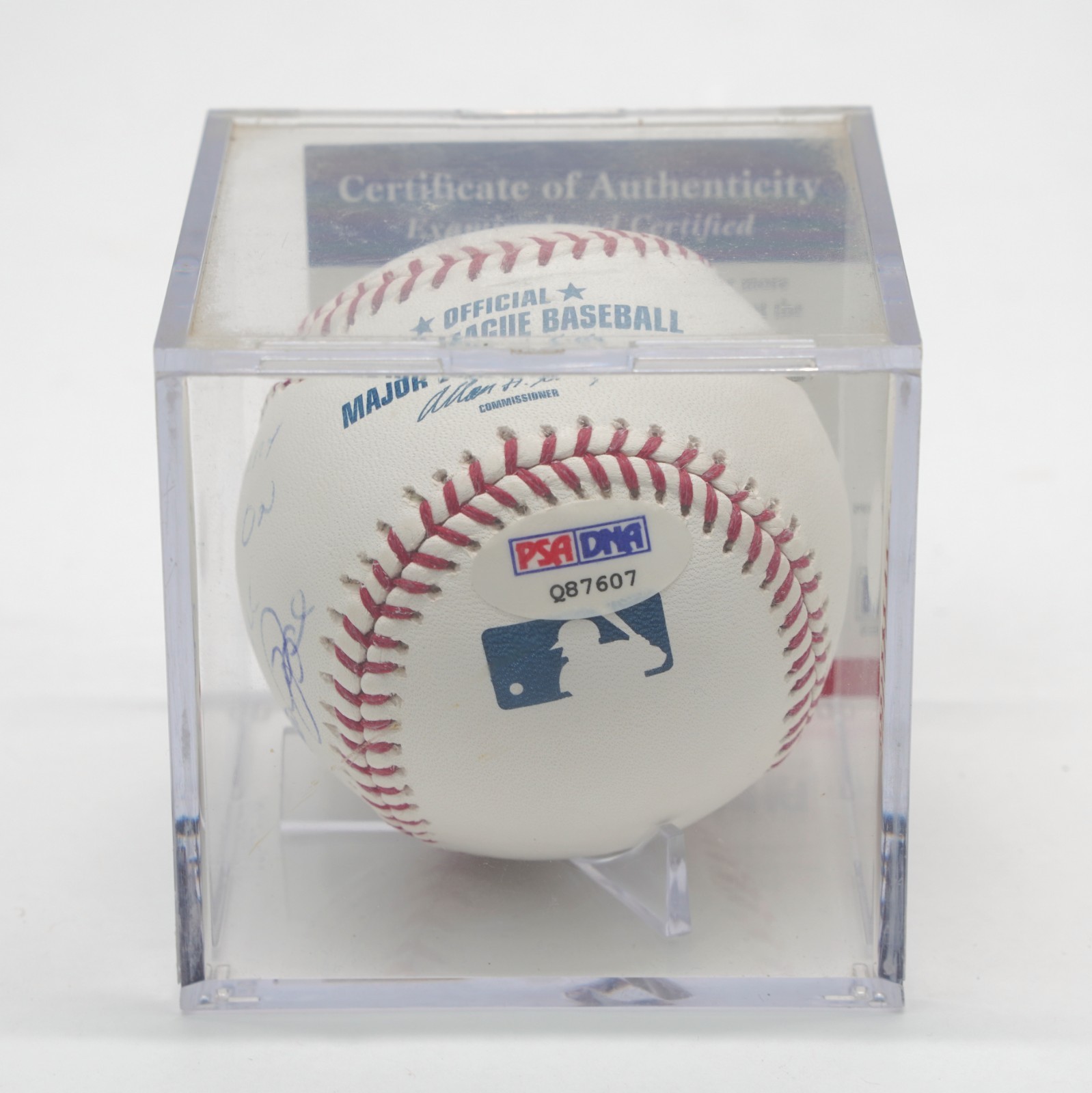 PETE ROSE Autographed Baseball Signed “Sorry I Bet On Baseball” PSA Certified view 1