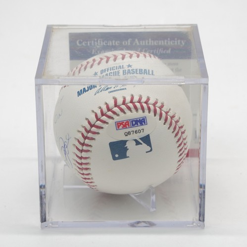 PETE ROSE Autographed Baseball Signed “Sorry I Bet On Baseball” PSA Certified
