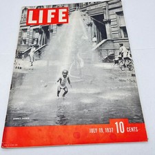 Life Magazine July 19, 1937, Summer Showers, Billy Rose Puts On A Show