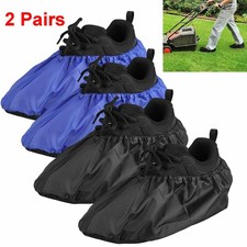 2Pairs Non Slip Shoe Covers Washable Reusable Overshoes Boot Covers Waterproof