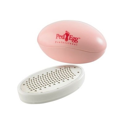 JML Ped Egg Narrow Pink Ultimate Fußfeile Hornhaut mit 2 Peelingpads