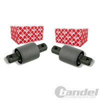 2X febi Querlenkerlager Buchsen Vorderachse Passend FüR Volvo S60 S80 V70 XC70 L