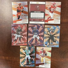 2025 Panini Revolution Football Lot (44) –Judkins Storm, McMillan, Ewers, Burrow