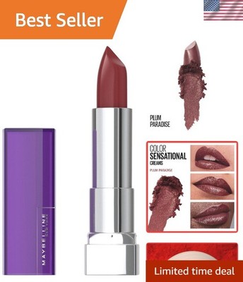 Luxurious Hydrating Lipstick - Rich Plum Paradise Shade for Glamorous Lips