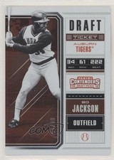 2018 Panini Contenders Draft Picks Ticket 64/99 Bo Jackson (Black and White) ht1