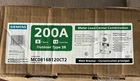 Siemens 200A Meter Load Center Combination MC0816B120TC2