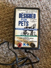 Designed For Pets K-9 110V Continuous Current Electric Fence Controller 17-25 Ga