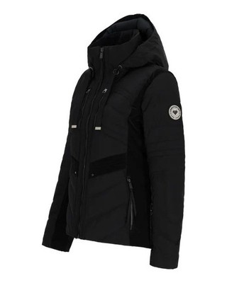 Obermeyer Devon Down Jacket Women's Winter Jacket, Black Diamond, W6