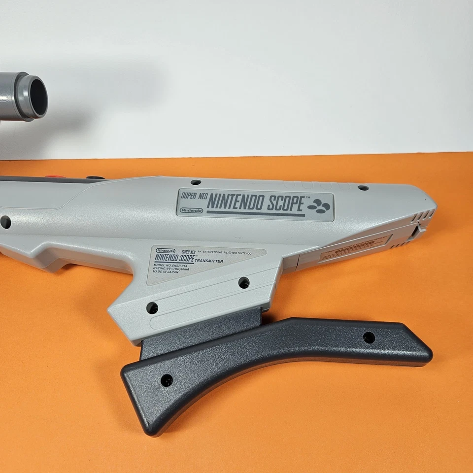NINTENDO SCOPE 6 SUPER NINTENDO SNES  PAL con RICEVITORE e CARTUCCIA OTTIMO - Immagine 2 di 4