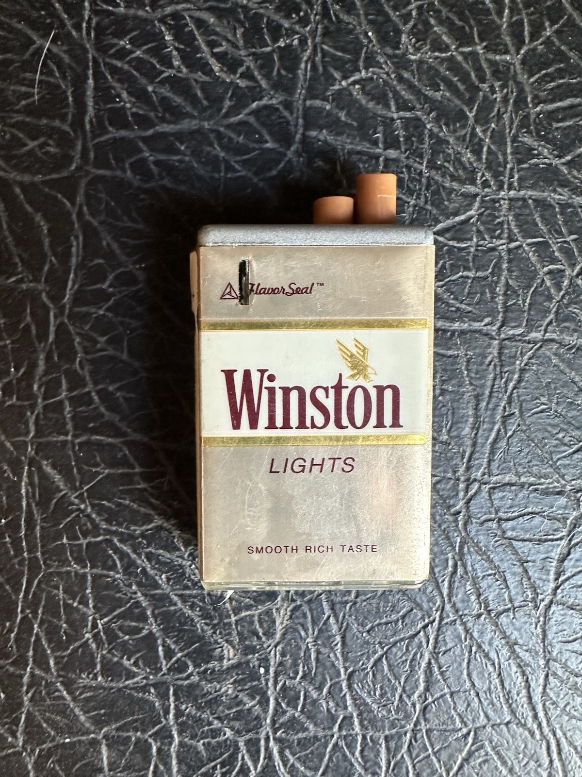 Vintage Winston Lights Novelty Cigarette Pack Design Collect