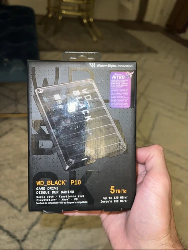 WD Western Digital WD_BLACK P10 5TB Game Drive WDBA3A0050BBK-WEWM (NEW SEALED)
