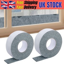 2 Rolls Condensation Drip Absorbent Tape Moisture Absorbers For Windows Grey