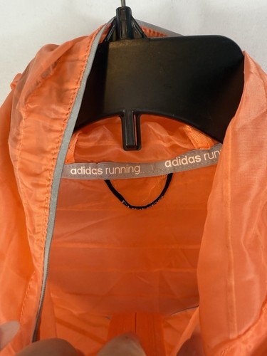 Adidas Laufjacke Damen Orange Windbreaker Gr. Medium - Bild 3 von 7