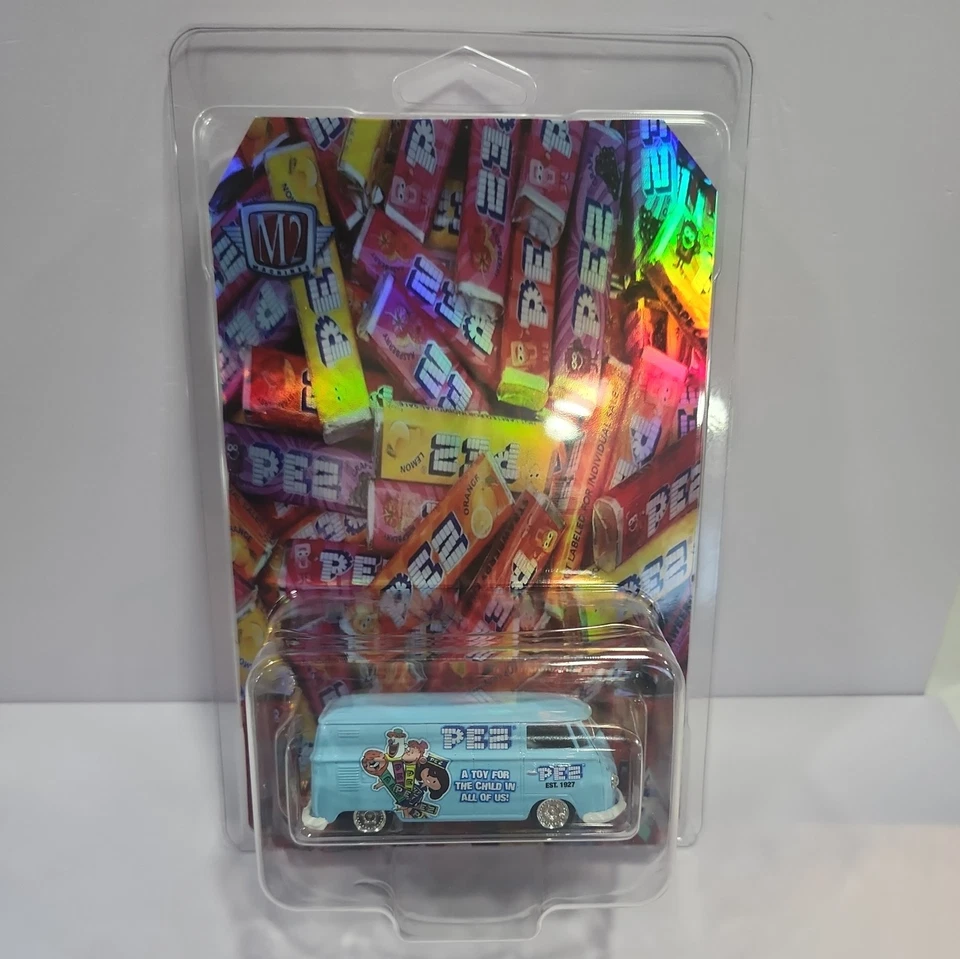 M2 Machines Pez 1960 VW Delivery Van 1:64 Diecast  Assembled & resealed custom - Image 4 of 4