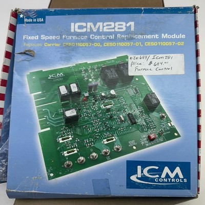 ICM Controls ICM281 Furnace Control Replacement for Carrier
