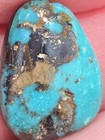 Old Stock Rare Natural Nevada Mine High Grade Turquoise Gem Cabochon 13.4 Carats — photo 7