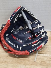 Franklin Baseball Kids Mesh Tek Glove 22848 9.5" Youth Mitt - Right Hand Throw