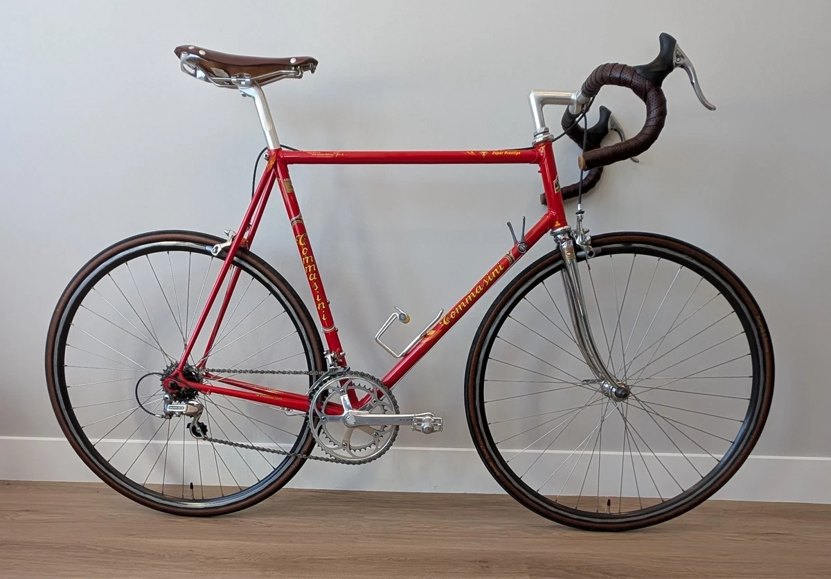 新品未使用 Bicycle Racer Back 赤 オールド レーサーバック Red 58 cm Frame Racing Bike Vintage Bikes for sale | eBay